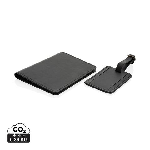 Set de voyage en PU recyclé GRS Swiss Peak | Voyage pas cher