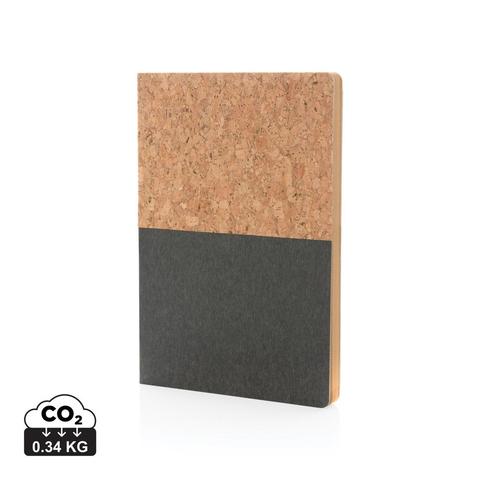 Carnet A5 à couverture en kraft et en liège | Plaid,bloc-notes pas cher