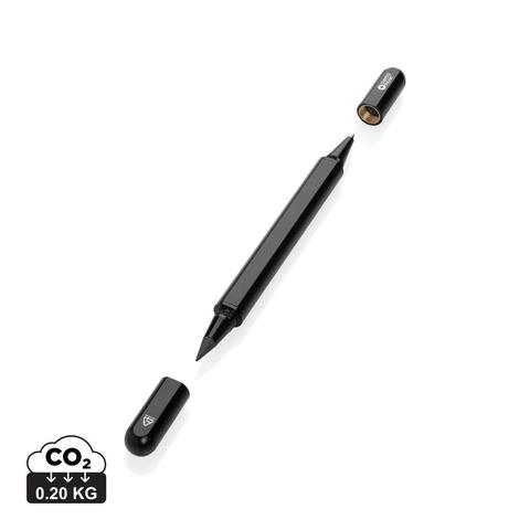 Stylo à double pointe en aluminium RCS Swiss Peak Storm | Stylo pas cher
