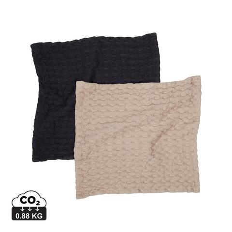 VINGA Torchon nid d’abeille Cromer, 2 pièces | Krokrodeal