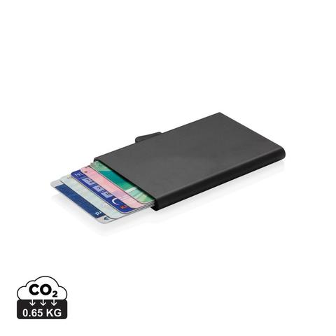 Porte-cartes en aluminium anti RFID C-Secure | Rfid,securite,porte-carte pas cher