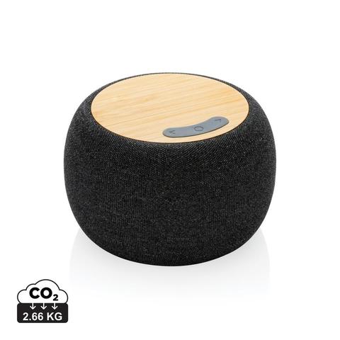 Enceinte 5W en plastique recyclé RCS et bambou | Musique pas cher
