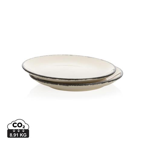Set de 2 assiettes 28cm Ukiyo | Cuisine pas cher