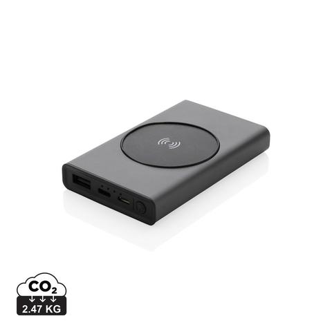 Powerbank 5000 mAh et 5W en aluminium recyclé RCS Terra | Batterie pas cher