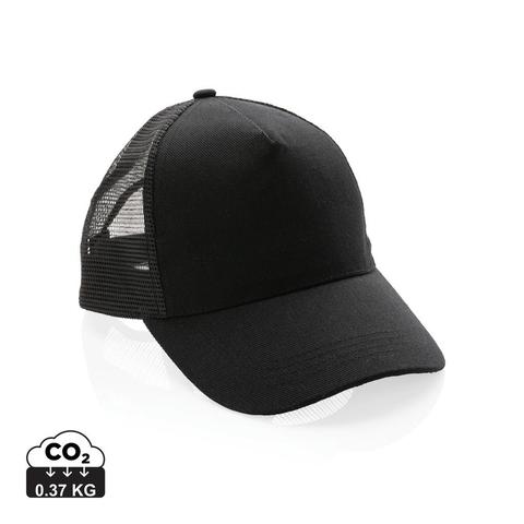 Casquette filet 5 panneaux coton recyclé Impact AWARE™ | Krokrodeal