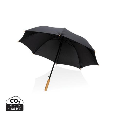 Parapluie 23" en rPET et bambou ouverture auto Impact AWARE™ | Parapluie pas cher