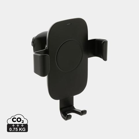 Support voiture avec chargeur 10W en plastique recyclé RCS | Voiture,chargeur,support pas cher