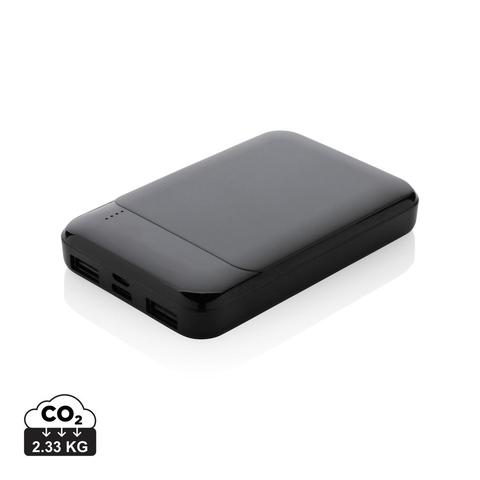 Powerbank 5000 mAh en plastique recyclé RCS | Batterie pas cher
