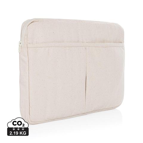 Pochette ordinateur 15,6'' en coton recyclé AWARE™ Laluka | Pochette-ordinateur pas cher