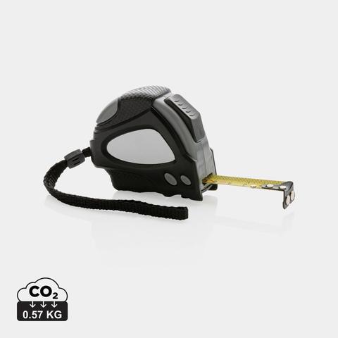 Mètre ruban Auto stop 3M/16mm en plastique recyclé RCS | Metre pas cher