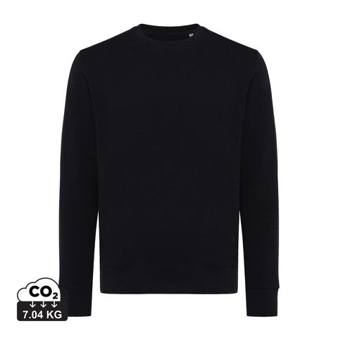 Sweater léger à col rond en coton recyclé Iqoniq Etosha | Sweat pas cher