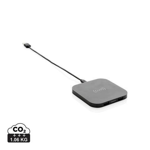 Station de chargement à induction 5W avec 2 ports USB | Chargeur pas cher