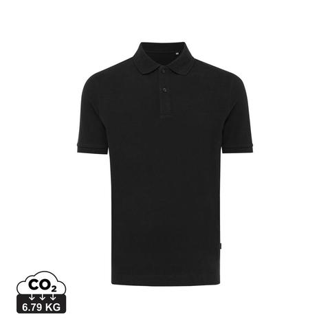 Polo en coton piqué et recyclé Iqoniq Yosemite | Krokrodeal