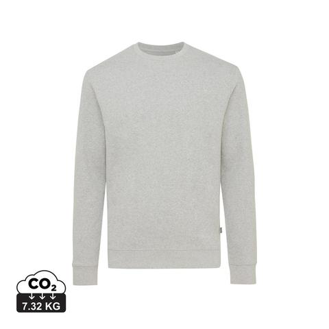 Pull à col rond en coton recyclé non teinté Iqoniq Denali | Sweat pas cher