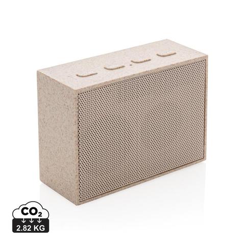 Mini enceinte 3W en fibre de paille | Musique pas cher