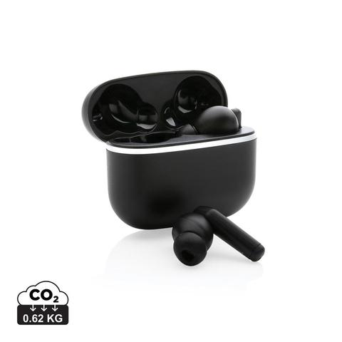 Écouteurs 2.0 TWS Swiss Peak en plastique recyclé RCS | Musique pas cher