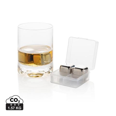 Glaçons réutilisables en acier inoxydable 4pcs | Vin,cuisine pas cher