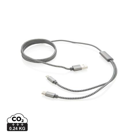 Câble tressé 3 en 1 | Cable pas cher