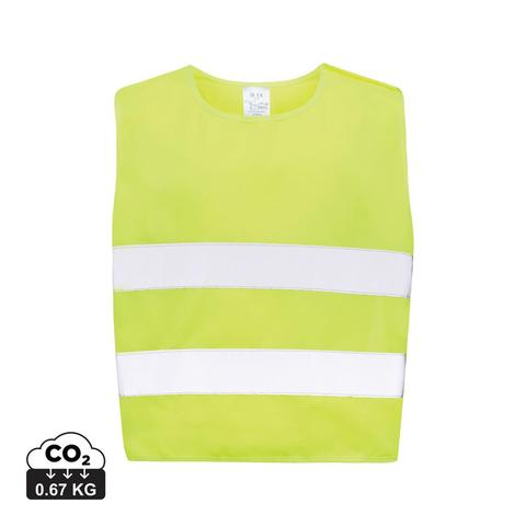 Gilet haute visibilité de signalisation en rPET GRS 3-6 ans | Krokrodeal