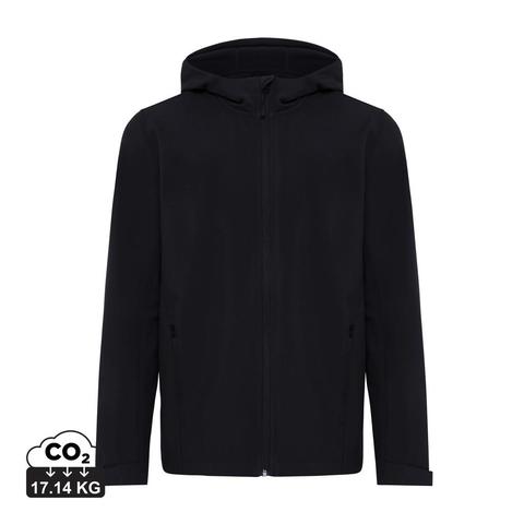 Veste homme soft shell en polyester recyclé Iqoniq Makalu | Krokrodeal