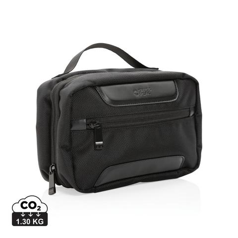Trousse de toilette en rPET AWARE™ Swiss Peak Voyager | Krokrodeal
