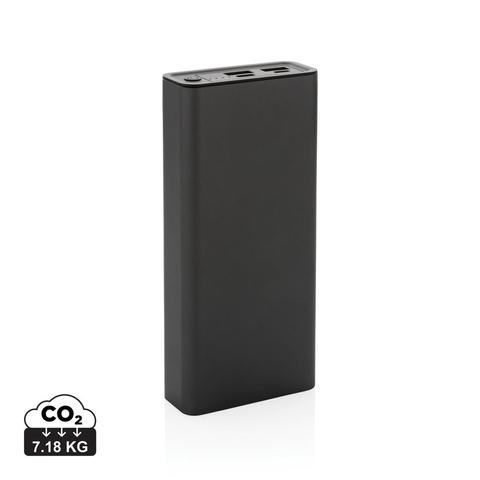 Powerbank 20.000 mAh et 20W en aluminium recyclé RCS Terra | Batterie pas cher