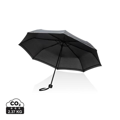 Mini parapluie 20.5" rPET 190T réfléchissant Impact AWARE™ | Krokrodeal