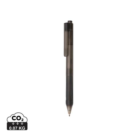 Stylo X9 finition givré avec grip silicone | Stylo pas cher