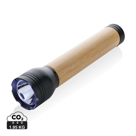 Lampe 5W en plastique recyclé RCS et bambou Lucid | Lampe pas cher