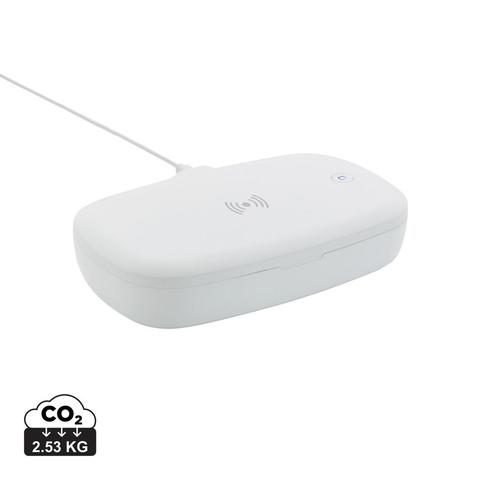 Boîte de stérilisation UV-C avec chargeur sans fil 5W | Boite,chargeur,proprete pas cher