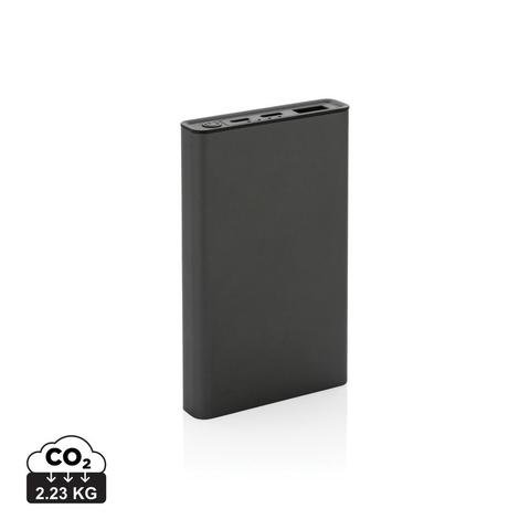 Powerbank 5000 mAh en aluminium recyclé Terra RCS | Batterie pas cher