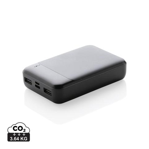 Batterie de secours 10.000 mAh en plastique recyclé RCS | Krokrodeal
