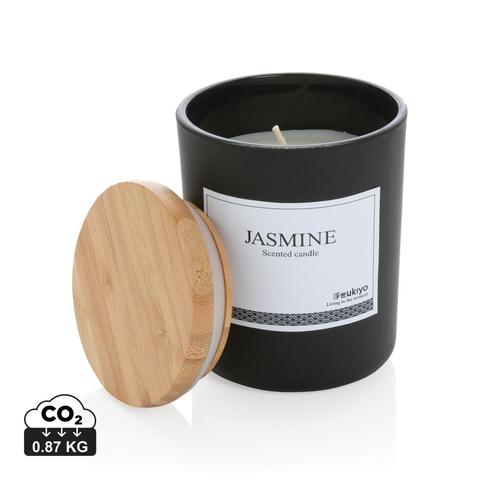 Bougie parfumée avec couvercle en bambou Ukiyo | Decoration,bougie pas cher