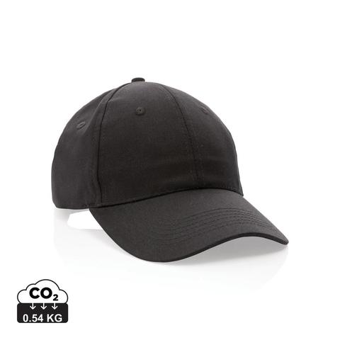 Casquette 6 panneaux en coton recyclé 190gr IMPACT | Casquette pas cher