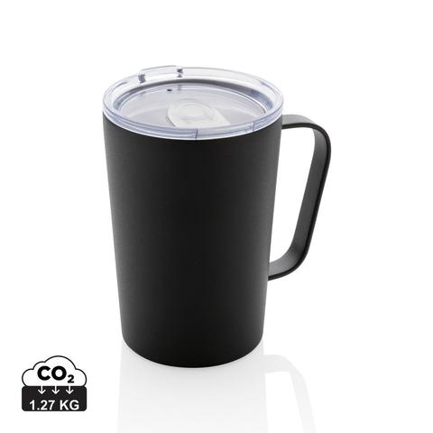 Tasse moderne en acier inoxydable recyclé RCS avec couvercle | Mug,cuisine pas cher
