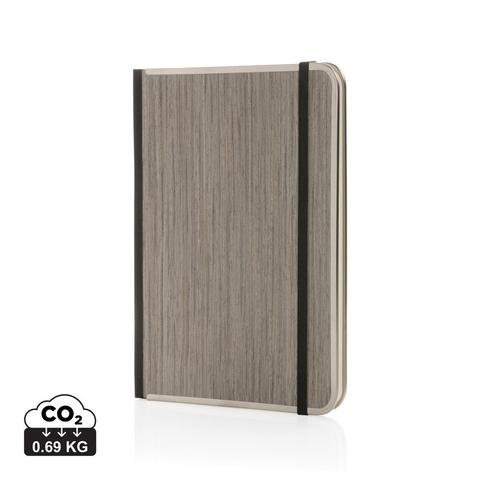 Carnet A5 couverture imprimé bois Treeline | Krokrodeal