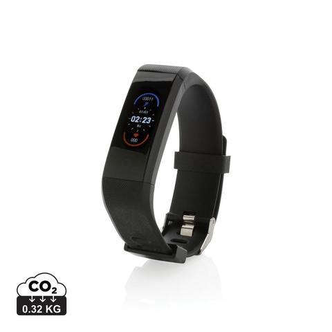 Montre Sense Fit avec fréquence cardiaque en TPU recyclé RCS | Montre pas cher