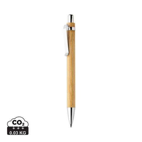 Stylo infini en bambou Pynn | Crayon,stylo pas cher