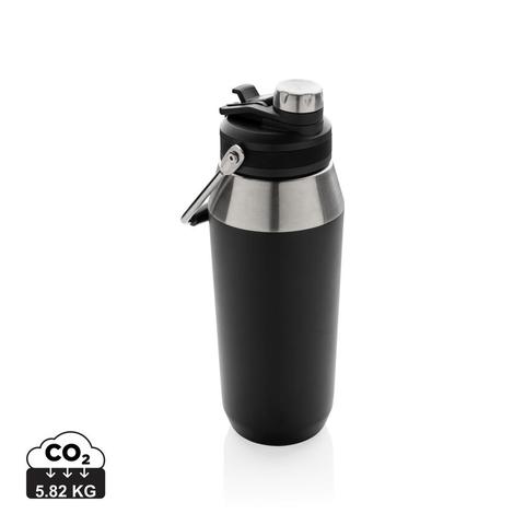 Bouteille isotherme 1L avec bouchon double fonction | Krokrodeal
