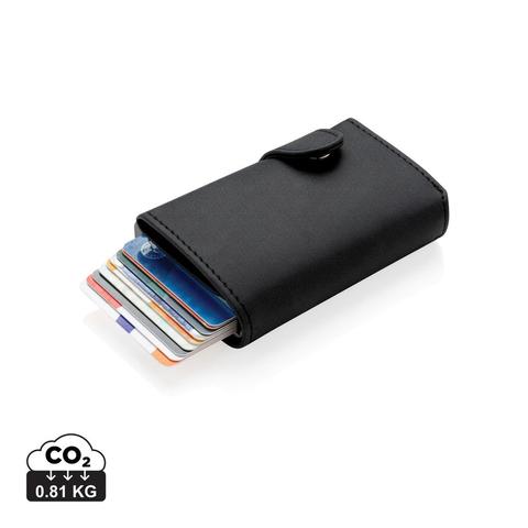 Porte-cartes anti RFID en aluminium et PU | Rfid,securite,porte-carte pas cher