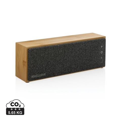 Haut-parleur sans fil 10W en bambou Wynn | Musique pas cher