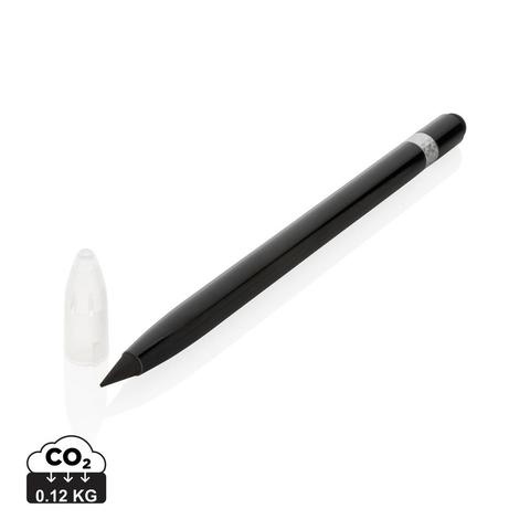 Crayon infini en aluminium avec gomme | Crayon,gomme pas cher