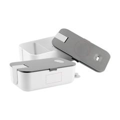 Vue Multi Box boîte lunch de couleur noir| Krokrodeal