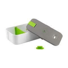 Vue Multi Box boîte lunch de couleur vert| Krokrodeal