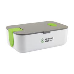 Vue Multi Box boîte lunch de couleur vert| Krokrodeal