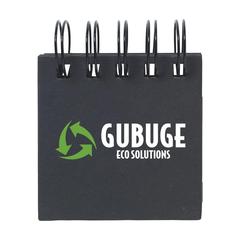Vue Memo carnet de notes de couleur noir| Krokrodeal