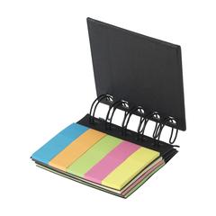 Vue Memo carnet de notes de couleur noir| Krokrodeal