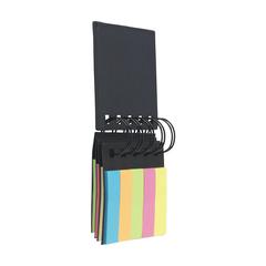 Vue Memo carnet de notes de couleur noir| Krokrodeal