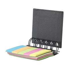 Vue Memo carnet de notes de couleur noir| Krokrodeal