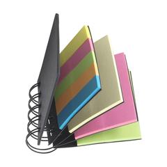 Vue Memo carnet de notes de couleur noir| Krokrodeal